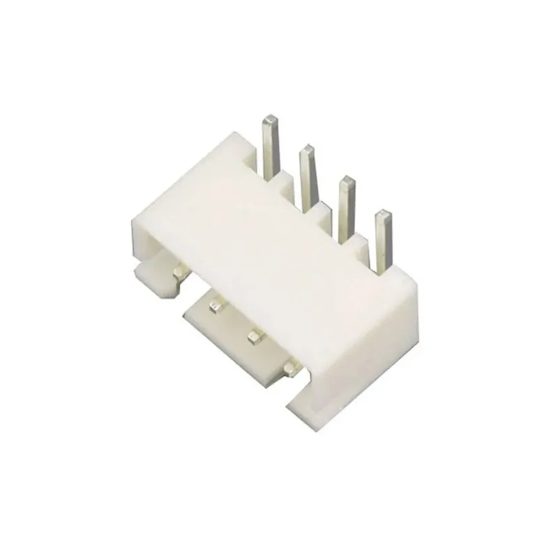 JST XH 4-Pin Male Right-Angle Polarized Header 2.54mm