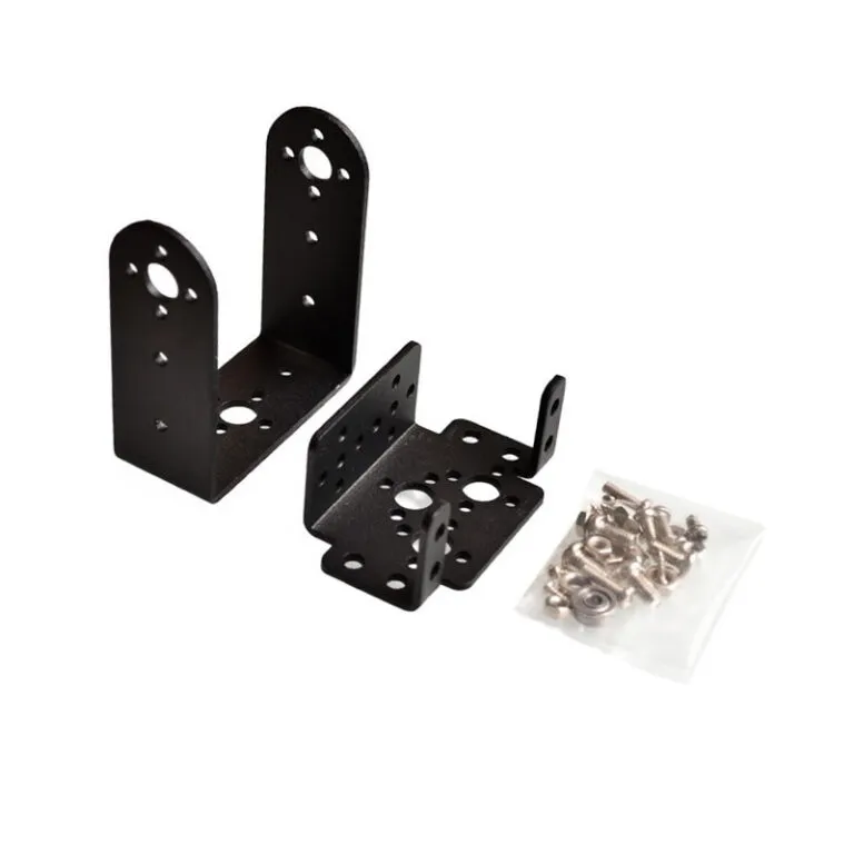2-DOF Metal Servo Mount Bracket Set for MG995 and MG996 Servos