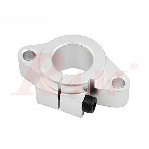 SHF16 16mm Linear Rail End Shaft Support, CNC Machined Aluminium