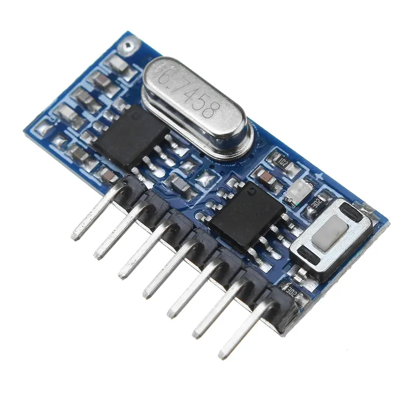 RX480E 433MHz 4-Channel RF Receiver Module for Remote Controls