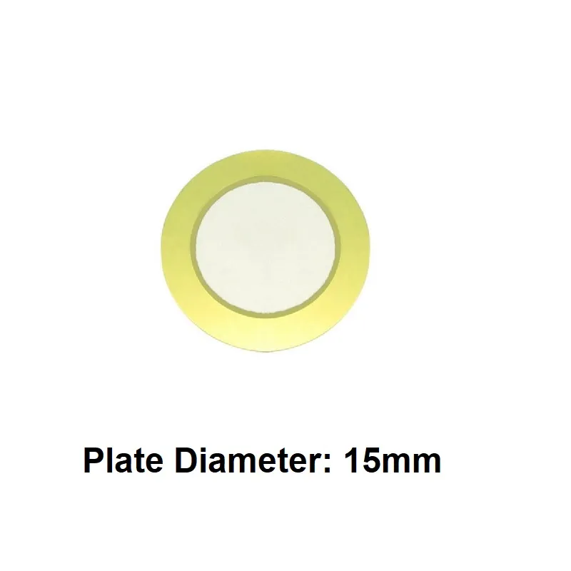 Piezo Element 15mm Piezoelectric Knock & Vibration Sensor