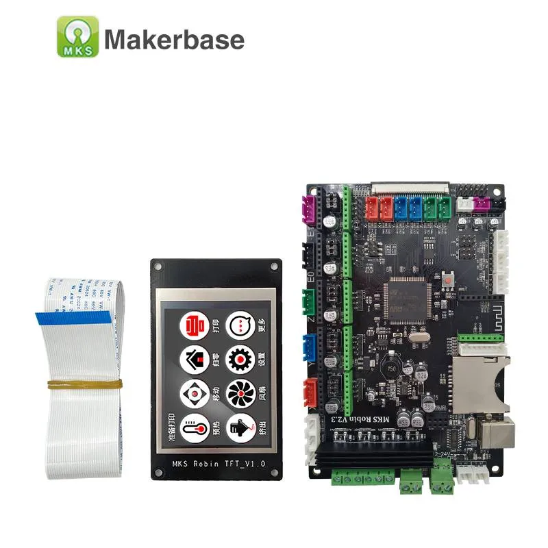 MKS Robin STM32 32-bit 3D Printer Controller Board with Touch Screen