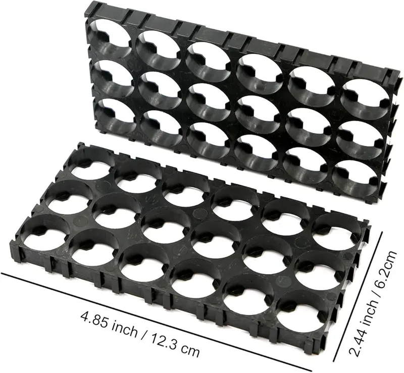 18650 Battery Spacer Holder Shell 3x6 (1 pc)