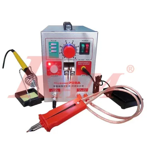 SUNKKO 709A Spot Welding Machine for 18650 Batteries with Soldering Iron