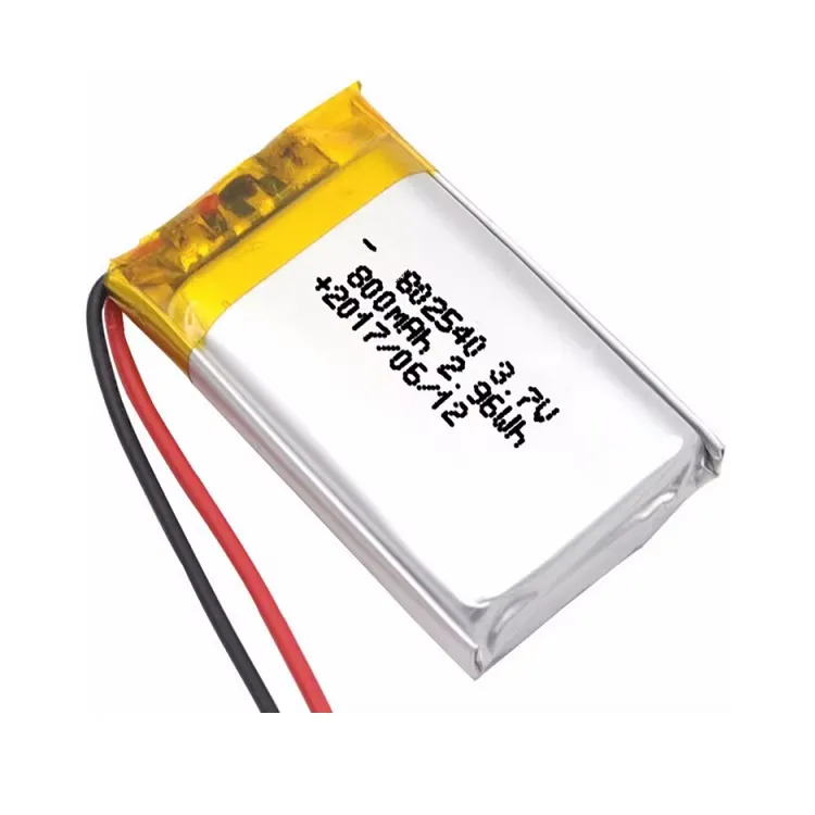 Polymer Li-Ion 3.7V 800mAh Single Cell Battery 43x34x6mm