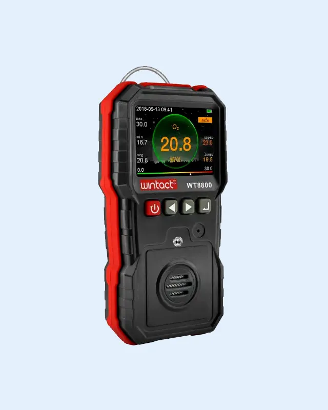 WT8800 Handheld Oxygen Monitor (0-30% VOL O2)