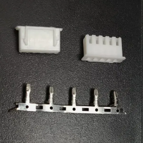 JST XH Female Connector Housing 5-Pin 2.54mm with Crimp Terminals